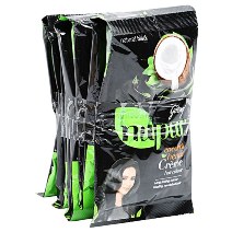 NUPUR CREME NATURAL BLACK PACK OF 8